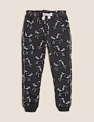 Cotton Rich Unicorn Joggers (2-7 Yrs)