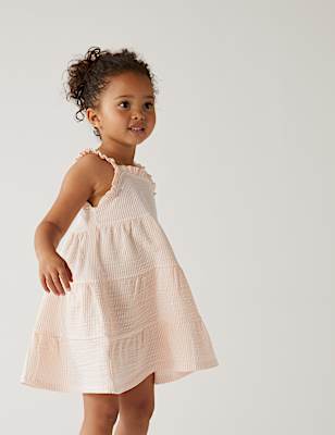 Cotton Rich Striped Dress