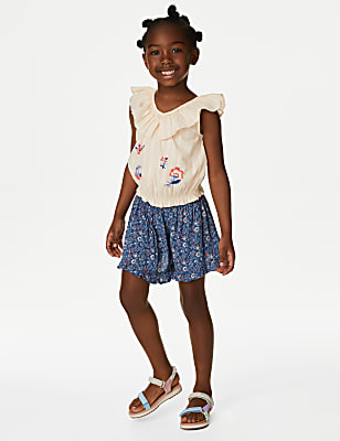Ditsy Floral Shorts (2-8 Yrs)