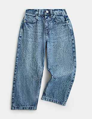Denim Barrel Jeans (2-8 Yrs)