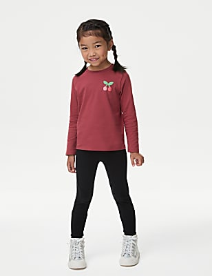 Pure Cotton Cherry Top (2-8 Yrs)