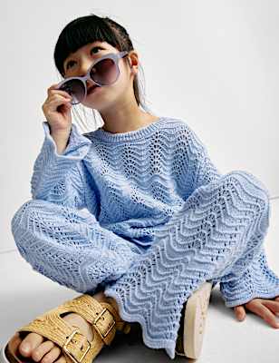 2pc Pure Cotton Knitted Outfit (2-8 Yrs)