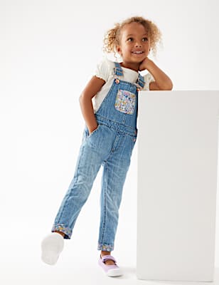 Cotton Rich Denim Dungaree Outfit (2-7 Yrs)