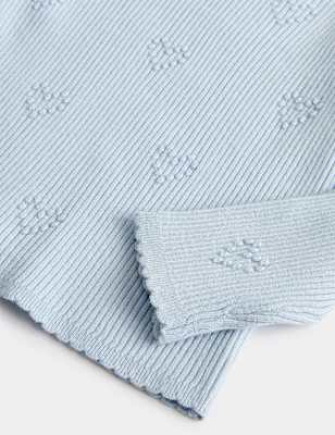 Heart Textured Knitted Top (2-10 Years)