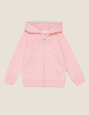 Cotton Rich Zip Hoodie (2-7 Yrs)