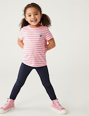Cotton Rich Striped T-Shirt (2-8 Yrs)
