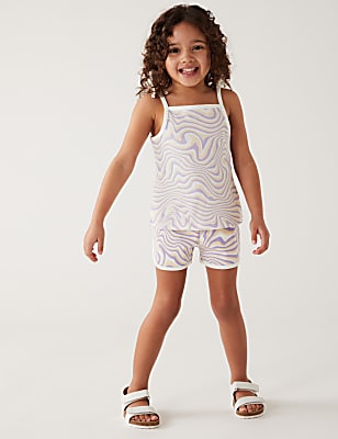 Pure Cotton Swirl Shorts