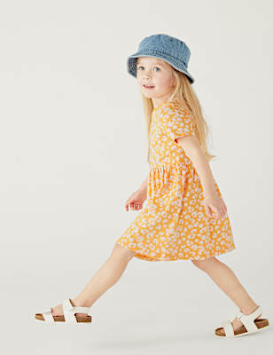 Pure Cotton Leopard Dress