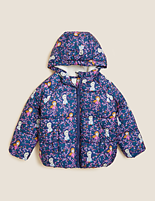 Disney Frozen™ Fur Lined Hooded Padded Coat