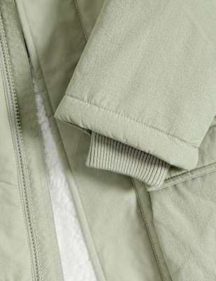 Cotton Rich Faux Fur Hooded Parka (2-8 Yrs)