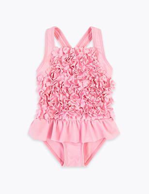 Floral Frill Swimsuit (2-7 Yrs)