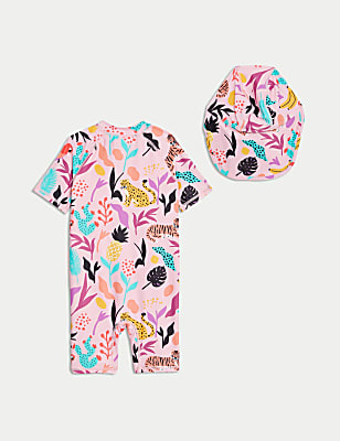 2pc All In One and Hat Set (2-8 Yrs)