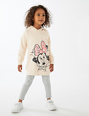 Cotton Rich Minnie Mouse™ Dress (2-7 Yrs)