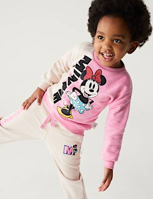 Cotton Rich Minnie Mouse&trade; Sweatshirt (2-8 Yrs)