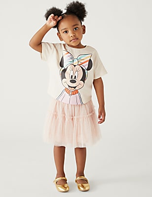 Pure Cotton Minnie Mouse&trade; T-Shirt