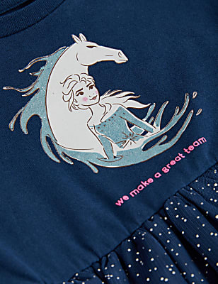 Frozen&trade; Glitter Tulle Dress (2-9 Yrs)