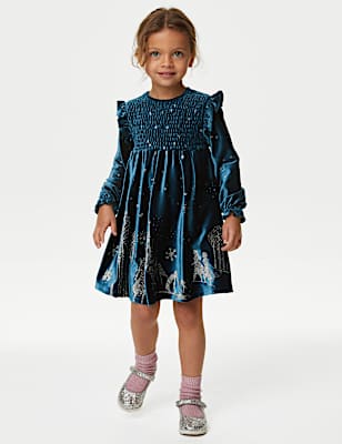 Velvet Disney Frozen&trade; Dress (2-8 Yrs)