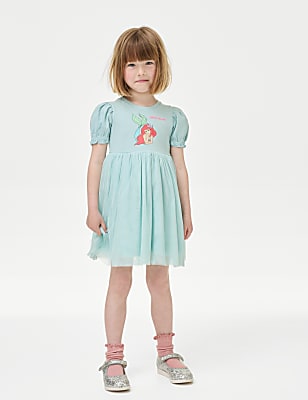 Disney Princess&trade; Little Mermaid Tulle Dress (2-8 Yrs)
