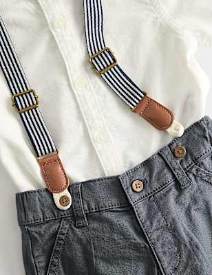 3pc Cotton Rich Top & Bottom Outfit (0-36 Mths)