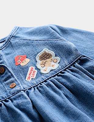 2pc Denim Top & Kickflare Leggings Outfit (0-3 Yrs)