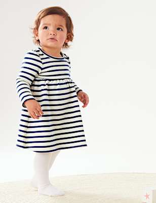 Cotton Rich Striped Dress