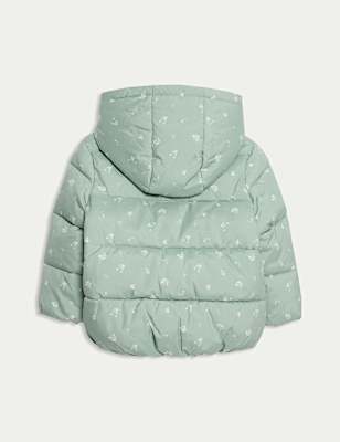 Ditsy Floral Lightweight Padded Coat (0-3 Yrs)