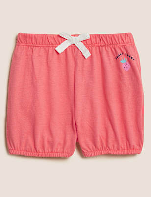 Pure Cotton Super Sweet Slogan Shorts (0-3 Yrs)