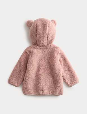 Borg Ears Hooded Jacket (1-36 Mths)