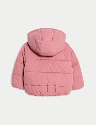 Hooded Midweight Padded Coat (0-3 Yrs)