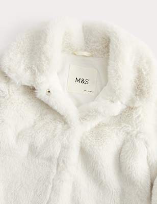 Faux Fur Collared Jacket (0-5 Yrs)