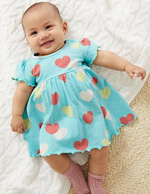 Pure Cotton Heart Dress