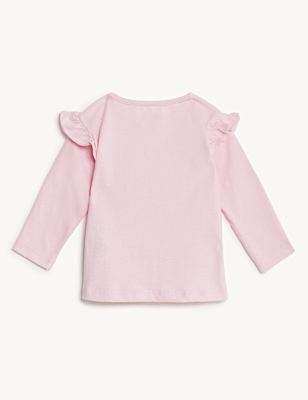 Pure Cotton Frill Top
