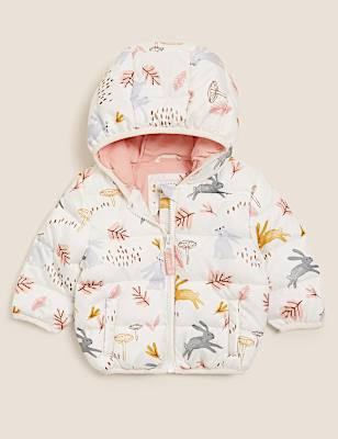 Printed Padded Jacket (0-3 Yrs)