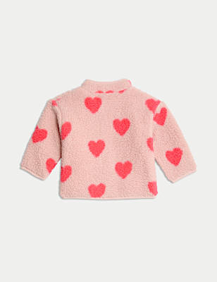 Borg Heart Jacket (0-3 Yrs)