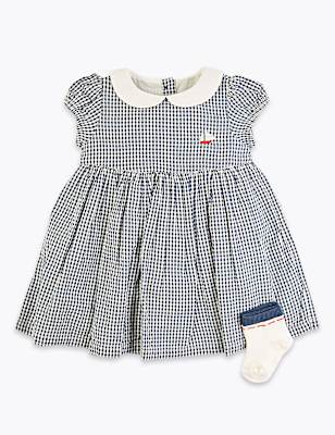 2 Piece Seersucker Sailor Outfit (7lbs-12 Mths)