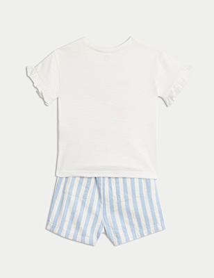 2pc Pure Cotton Top & Bottom Outfit (0 Mths-3 Yrs)