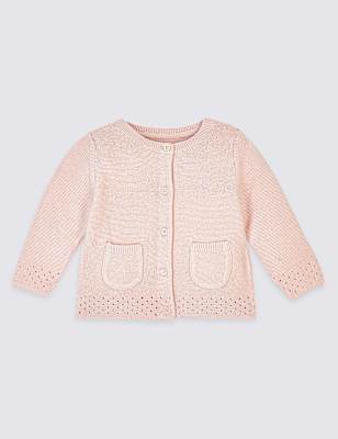 Cotton Cardigan (0-3 Yrs)