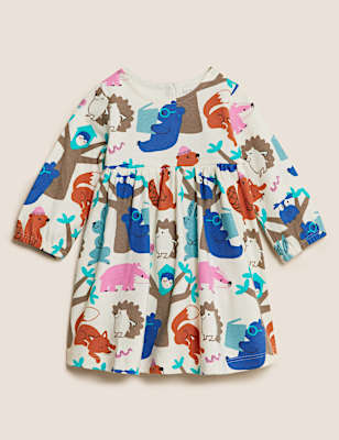 Pure Cotton Woodland Dress
