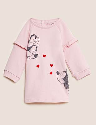 Cotton Rich Mickey&trade; and Minnie&trade; Dress (0-3 Yrs)