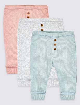 3 Pack Leggings (7lbs-3 Yrs)