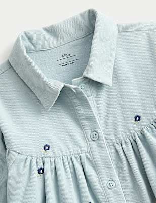 2pc Pure Cotton Cord Dress (0 Mths-6 Yrs)