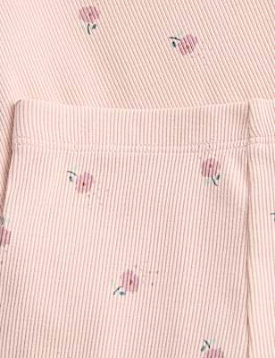 2 Piece Cotton Rich Floral Jersey Outfit (0-3 Yrs)