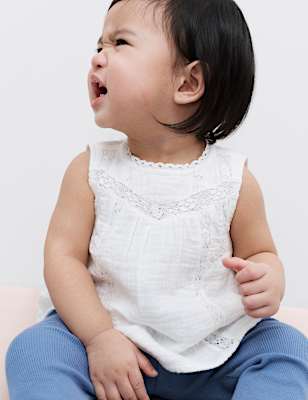 2 Piece Cotton Rich Blouse & Leggings Outfit (0-5 Yrs)