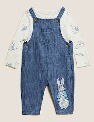 2pc Pure Cotton Peter Rabbit&trade; Outfit
