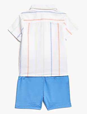 2pc Cotton Rich Top & Bottom Outfit