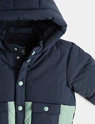 Midweight Padded Hooded Coat (0-5 Yrs)