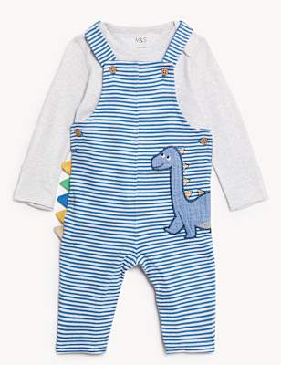 2pc Pure Cotton Dinosaur Outfit