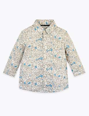Cotton Floral Print Shirt (0-36 Mths)