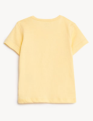 Pure Cotton Sunshine Slogan T-Shirt