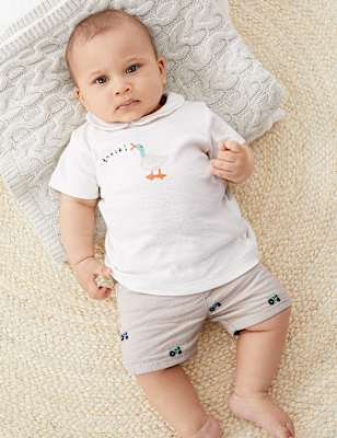 2pc Cotton Rich Duck Outfit